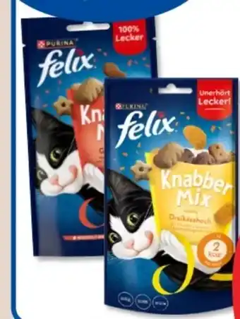 Budni Purina Felix Knabber-Mix Original Angebot