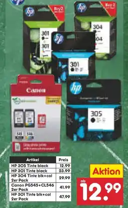 Netto Marken-Discount Hewlett Packard (HP) Druckerpatronen Angebot