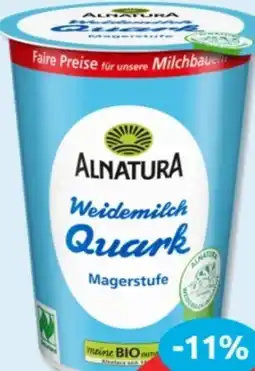 Budni Alnatura Bio-Speisequark Magerstufe Angebot