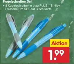 Netto Marken-Discount Kugelschreiber 5er-Set Angebot