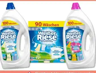Budni Weißer Riese Waschmittelgel Angebot