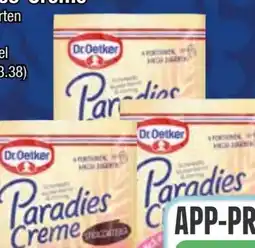 EDEKA Bandelt Dr. Oetker Paradiescreme Angebot