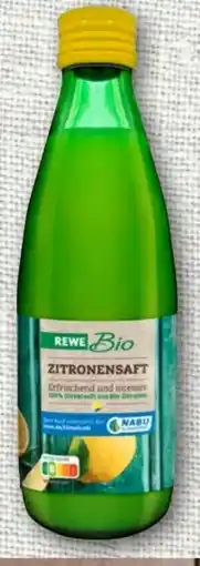 nahkauf Rewe Bio Zitronensaft Angebot