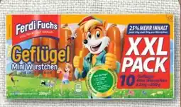 nahkauf Ferdi Fuchs Geflügel-Würstchen Angebot