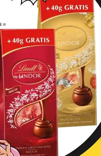 EDEKA Bandelt Lindt Lindor Schokolade Angebot
