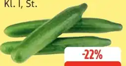 Edeka Frischemarkt Gut & Günstig Salatgurke Angebot