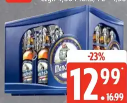 Edeka Kulmbacher Mönchshof Bier Angebot