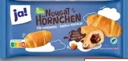 REWE Center ja! Nougat Hörnchen Angebot