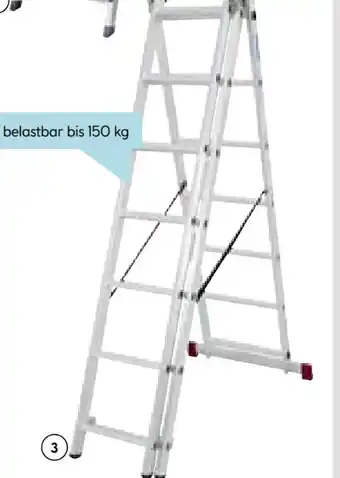 Hellweg Krause Aluminium-Allzweckleiter Angebot
