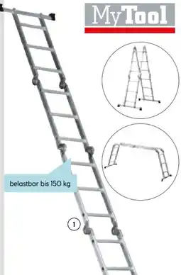 Hellweg myTool Aluminium-Mehrzweckleiter Angebot