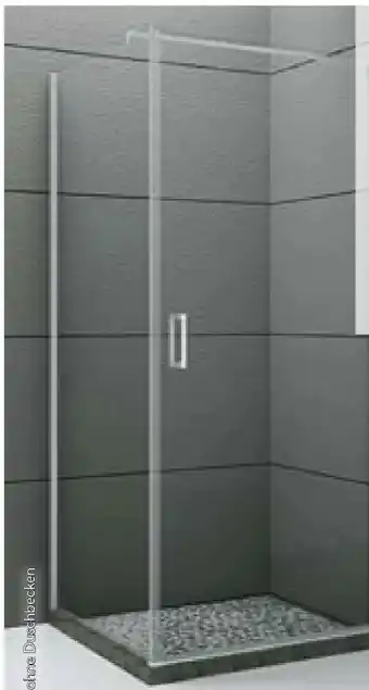 Hellweg Glasdusche Silver Square Angebot