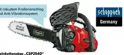 Hellweg Scheppach Benzinkettensäge CSP2540 Angebot