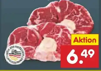 Netto Marken-Discount Gut Ponholz Beinscheiben vom Rind Angebot