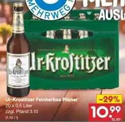 Netto Marken-Discount Ur Krostitzer Feinherbes Pilsner Angebot