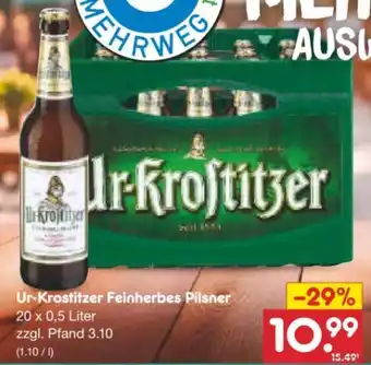 Netto Marken-Discount Ur Krostitzer Feinherbes Pilsner Angebot