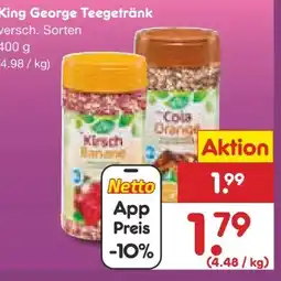 Netto Marken-Discount King George Instant-Teegetränk Angebot