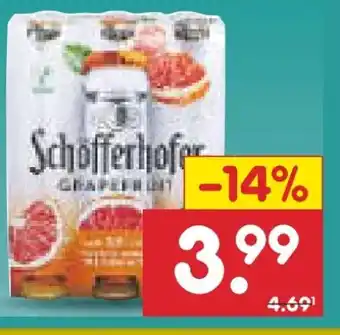 Netto Marken-Discount Schöfferhofer Grapefruit Weizen-Mix Angebot