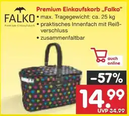 Netto Marken-Discount Genius Falko Premium Einkaufskorb Angebot