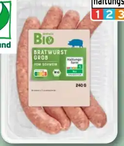 nahkauf Einfach Bio Grobe Bratwurst Angebot