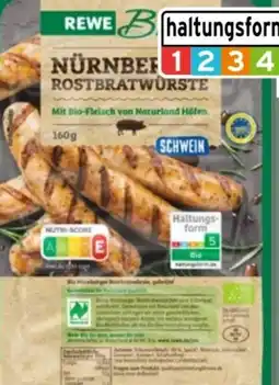 nahkauf Rewe Bio Nürnberger Rostbratwürste Angebot