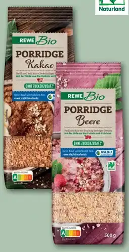 REWE Rewe Bio Porridge Angebot
