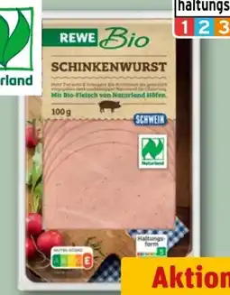 REWE Rewe Bio Bio-Schinkenwurst Angebot