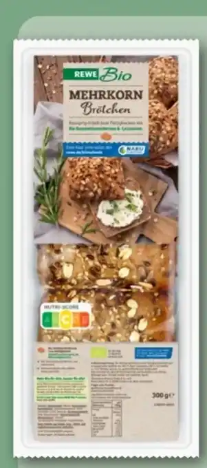 REWE Rewe Bio Bio-Mehrkornbrötchen Angebot