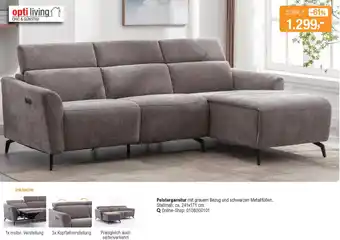 Opti Wohnwelt Polstergarnitur Angebot