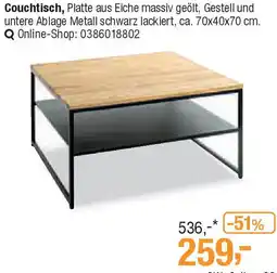 Opti Wohnwelt Couchtisch Angebot