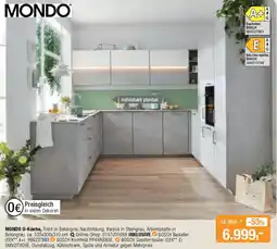 Opti Wohnwelt MONDO U-Küche Angebot