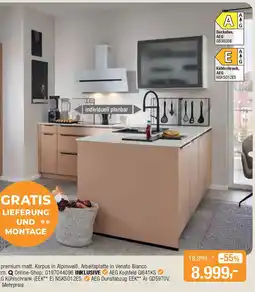 Opti Wohnwelt MONDO Küche Angebot