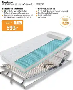 Opti Wohnwelt Kaltschaum-Matratze Angebot