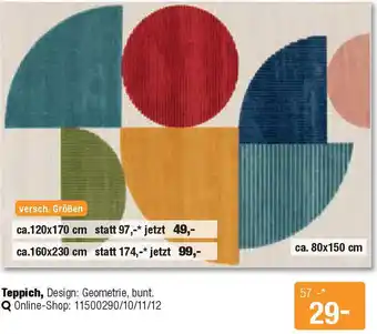Opti Wohnwelt Teppich Angebot