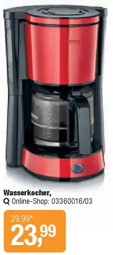 Opti Wohnwelt SEVERIN Wasserkocher Angebot
