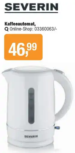 Opti Wohnwelt SEVERIN Kaffeeautomat Angebot