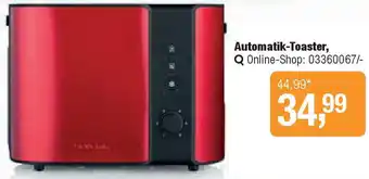 Opti Wohnwelt Automatik-Toaster Angebot