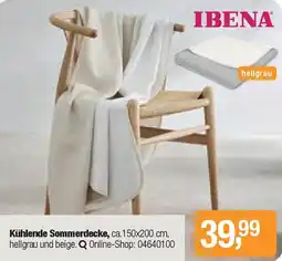 Opti Wohnwelt IBENA Kühlende Sommerdecke Angebot