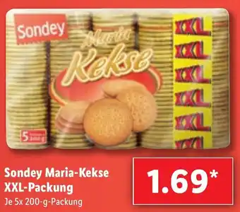 Lidl Sondey Maria Kekse XXL Packung Angebot