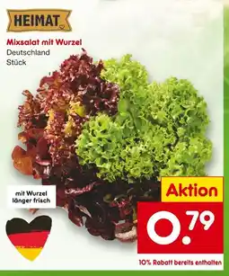 Netto Marken-Discount Heimat mixsalat mit wurzel Angebot