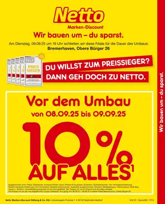 Netto Marken-Discount 10% rabatt auf alles Angebot