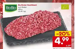 Netto Marken-Discount Biobio bio rinder hackfleisch Angebot