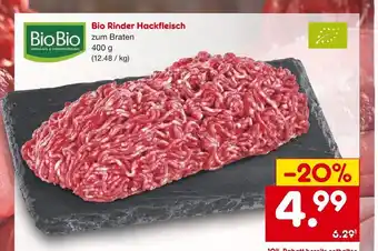 Netto Marken-Discount Biobio bio rinder hackfleisch Angebot