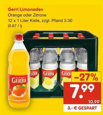 Netto Marken-Discount Gerri limonaden Angebot