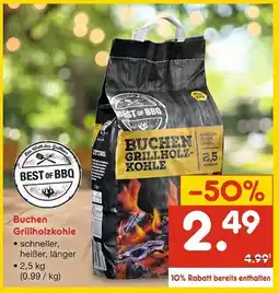 Netto Marken-Discount Best of bbq buchen grillholzkohle Angebot