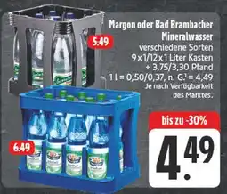 Edeka Margon mineralwasser Angebot