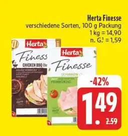 Edeka Herta finesse chicken bbq Angebot