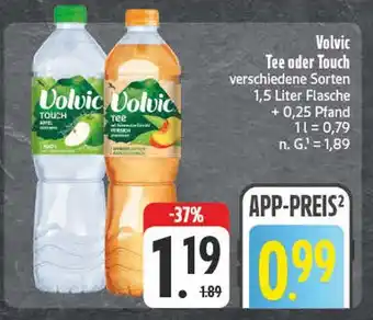 Edeka Volvic tee Angebot