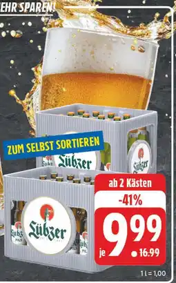 Edeka Lübzer pils Angebot