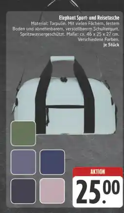 Edeka Elephant sport- und reisetasche Angebot
