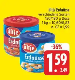 Edeka Ültje erdnüsse (piquant gewürzt) Angebot